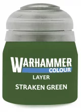 Citadel Layer Paint (Straken Green) - krycia farba, zelená