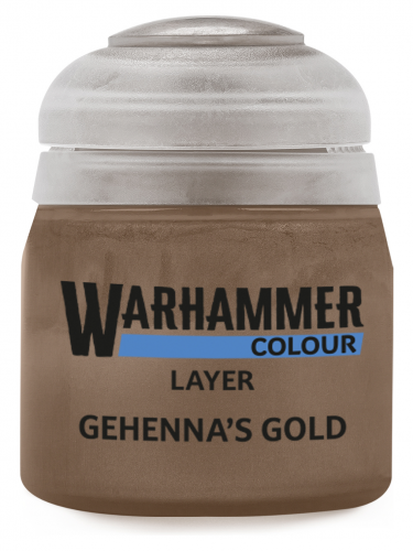 Warhammer Colour Layer Paint (Gehenna´s Gold) - krycia farba, zlatá