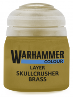 Warhammer Colour Layer Paint (Skullcrusher Brass) - krycia farba