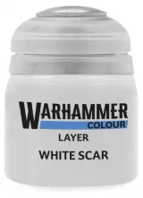 Warhammer Colour Layer Paint (White Scar) - krycia farba, biela