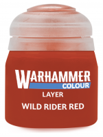 Warhammer Colour Layer Paint (Wild Rider Red) - krycia farba červená 
