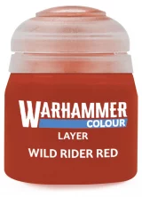 Warhammer Colour Layer Paint (Wild Rider Red) - krycia farba červená