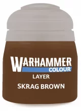 Warhammer Colour Layer Paint (Skrag Brown) - krycia farba, hnedá
