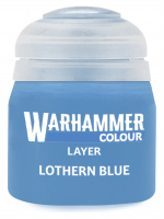 Warhammer Colour Layer Paint (Lothern Blue) - krycia farba, modrá