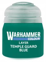 Warhammer Colour Layer Paint (Temple Guard Blue) - krycia farba, modrá 
