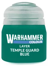Warhammer Colour Layer Paint (Temple Guard Blue) - krycia farba, modrá
