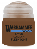 Warhammer Colour Layer Paint (Cadian Fleshtone) - krycia farba, oranžová