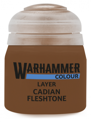 Warhammer Colour Layer Paint (Cadian Fleshtone) - krycia farba, oranžová