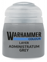 Warhammer Colour Layer Paint (Administratum Grey) - krycia farba, šedá