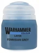 Warhammer Colour Layer Paint (Fenrisian Grey) - krycia farba, šedá