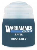 Warhammer Colour Layer Paint (Russ Grey) - krycí barva, šedá