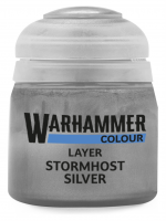 Warhammer Colour Layer Paint (Stormhost Silver) - krycia farba, strieborná