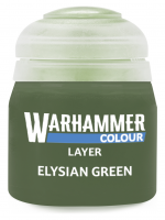Warhammer Colour Layer Paint (Elysian Green) - krycia farba, zelená