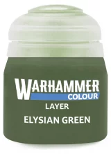 Warhammer Colour Layer Paint (Elysian Green) - krycia farba, zelená
