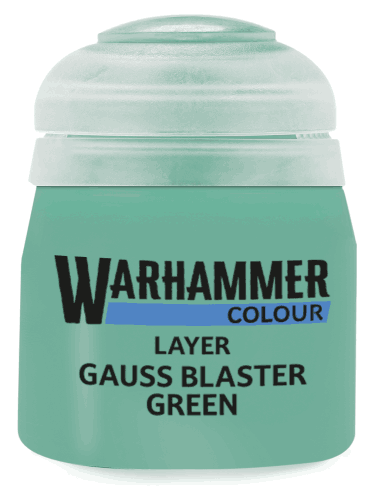 Warhammer Colour Layer Paint (Gauss Blaster Green) - krycia farba, zelená