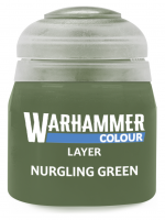Warhammer Colour Layer Paint (Nurgling Green) - krycia farba, zelená