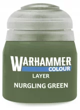 Warhammer Colour Layer Paint (Nurgling Green) - krycia farba, zelená