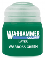Warhammer Colour Layer Paint (Warboss Green) - krycia farba zelená