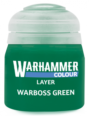Warhammer Colour Layer Paint (Warboss Green) - krycia farba zelená