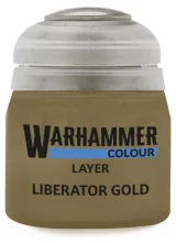 Warhammer Colour Layer Paint (Liberator Gold) - krycia farba, zlatá