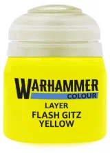 Warhammer Colour Layer Paint (Flash Gitz Yellow) - krycia farba, žltá