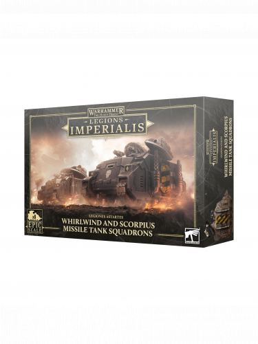 Warhammer: Horus Heresy - Legiones Astartes - Whirlwind and Scorpius Missile Tank Squadrons (8 figúrky)