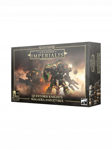 Warhammer: Horus Heresy - Legions Imperialis - Questoris Knights Magaera and Styrix (4 figúrky)