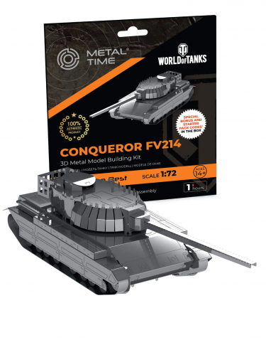 Stavebnica World of Tanks - Conqueror FV214 (kovová)