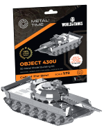 Stavebnica World of Tanks - Object 430 (kovová)