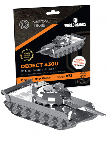Stavebnica World of Tanks - Object 430 (kovová)