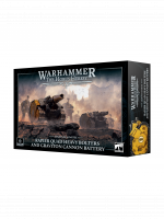 Warhammer: Horus Heresy - Legiones Astartes - Rapier Quad Heavy Bolters and Graviton Cannon Battery (6 figúrok)