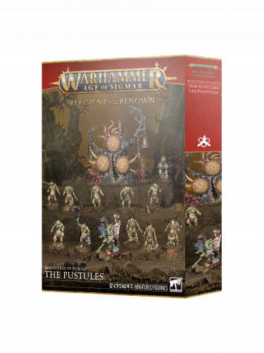 W-AOS: Maggotkin of Nurgle - The Pustules (12 figúrok)