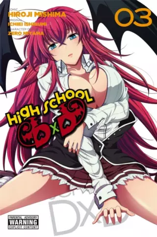 Manga High School DxD Vol. 3 ENG - Highschool DxD
