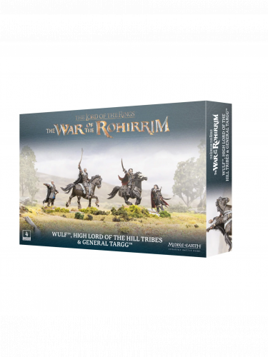 Stolová hra The Lord of the Rings - Middle-Earth Strategy Battle Game: The War of the Rohirrim - Wulf High Lord of the Hill Tribes & General Taragg