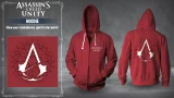 Mikina Assassins Creed: Unity - červená (velikost S)