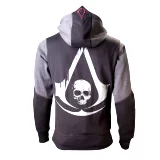 Mikina Assassins Creed IV Black Flag veľkost XL (šedomodrá)