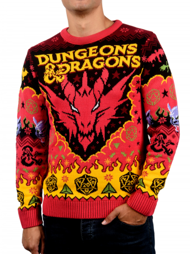 Vianočný sveter Dungeons & Dragons - Christmas Jumper