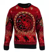 Vianočný sveter Game of Thrones - Targaryen Logo Jumper - Hra o tróny