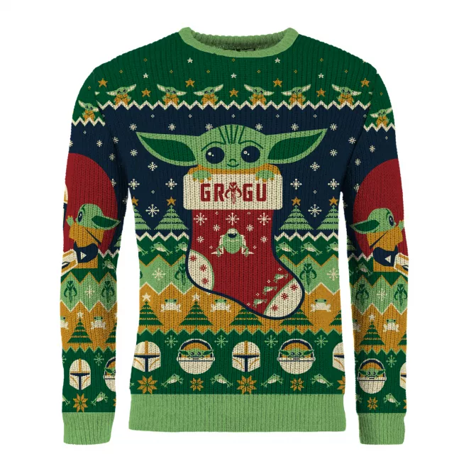 Vianočný sveter Star Wars - Baby Yoda Jumper - Disney