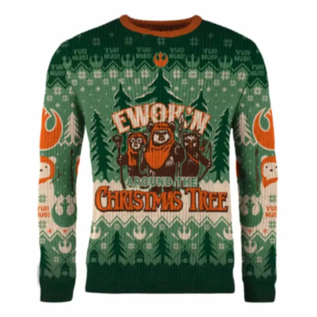 Vianočný sveter Star Wars - Ewokin' Christmas Jumper - Disney
