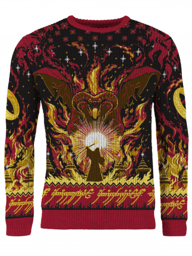 Vianočný sveter The Lord of the Rings - Balrog Christmas Jumper