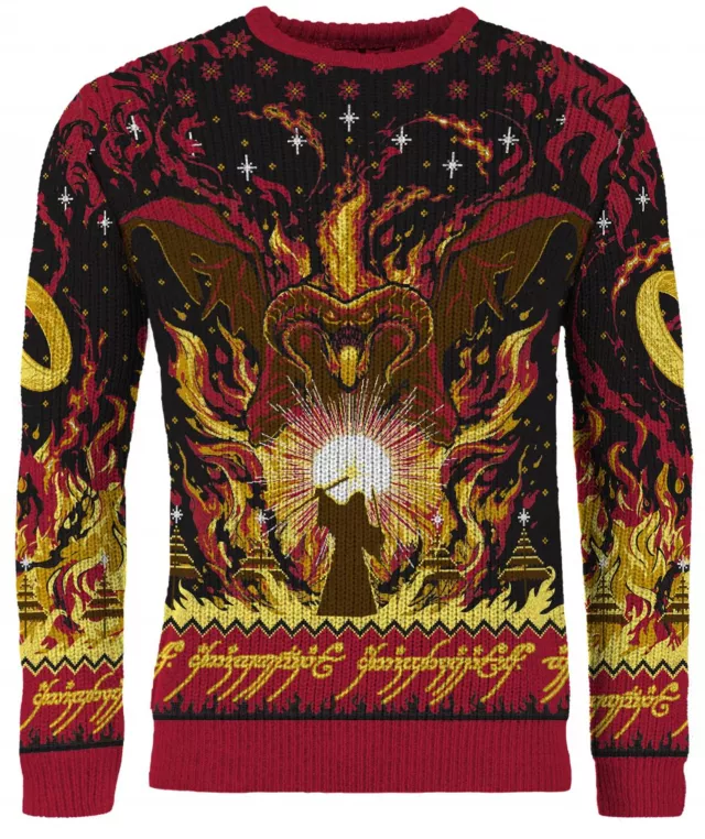 Vianočný sveter The Lord of the Rings - Balrog Christmas Jumper