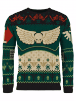 Vianočný sveter Warhammer 40,000 - Dark Angels Christmas Jumper