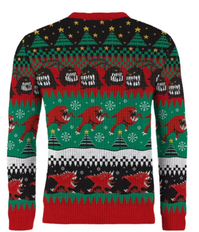 Vianočný sveter Warhammer 40,000 - Squig Christmas Jumper