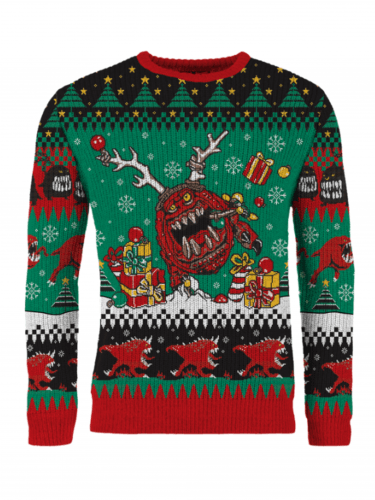 Vianočný sveter Warhammer 40,000 - Squig Christmas Jumper