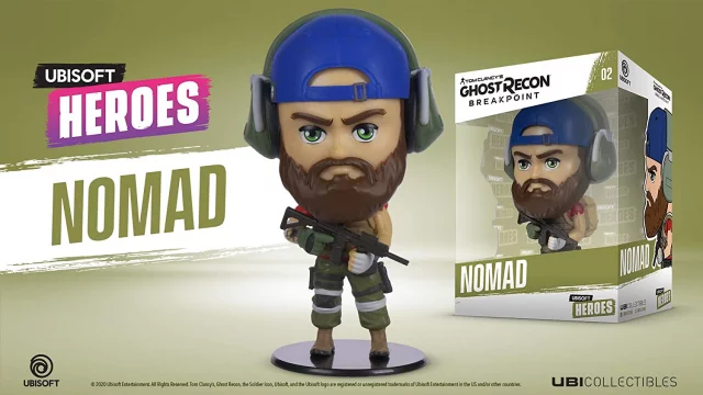 Figúrka Ghost Recon: Breakpoint - Nomad (Ubisoft Heroes 2)