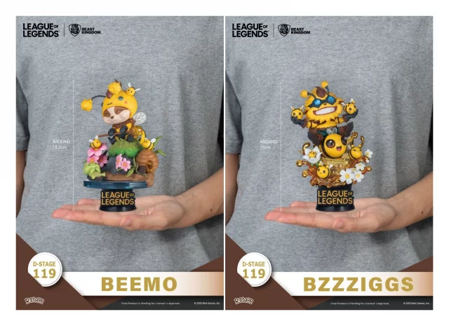 Figúrka League of Legends - Beemo & BZZZiggs Diorama (D-Stage)