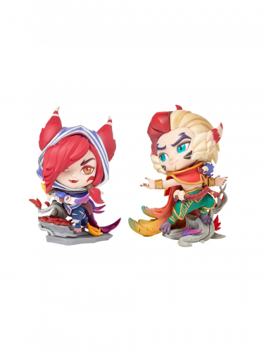 Figúrka League of Legends - Xayah and Rakan