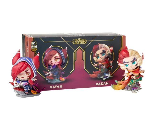 Figúrka League of Legends - Xayah and Rakan