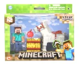 Figúrka Minecraft Overworld -  Steve s koňom